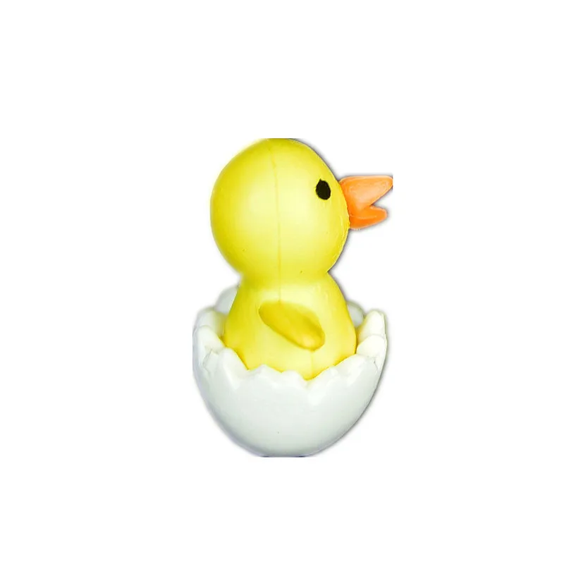 50 pieces/lot mini 1.5cm baby duck pvc doll Production Information gift Children's toys | Игрушки и хобби
