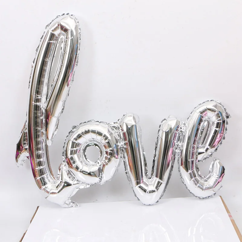

10PCS Love Letter Foil Balloons Engaged Wedding Anniversary Valentine's Day Happy Birthday Party Decoration Photo Props 106*72CM