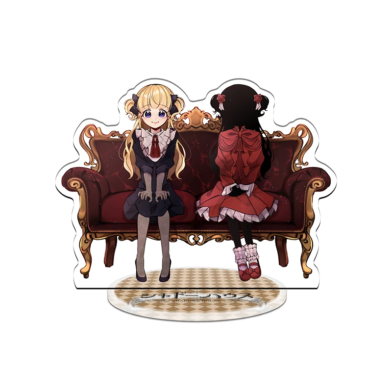 Аниме тени дом Emilyko фигурка на акриловой подставке модель пластина Дисплей стол