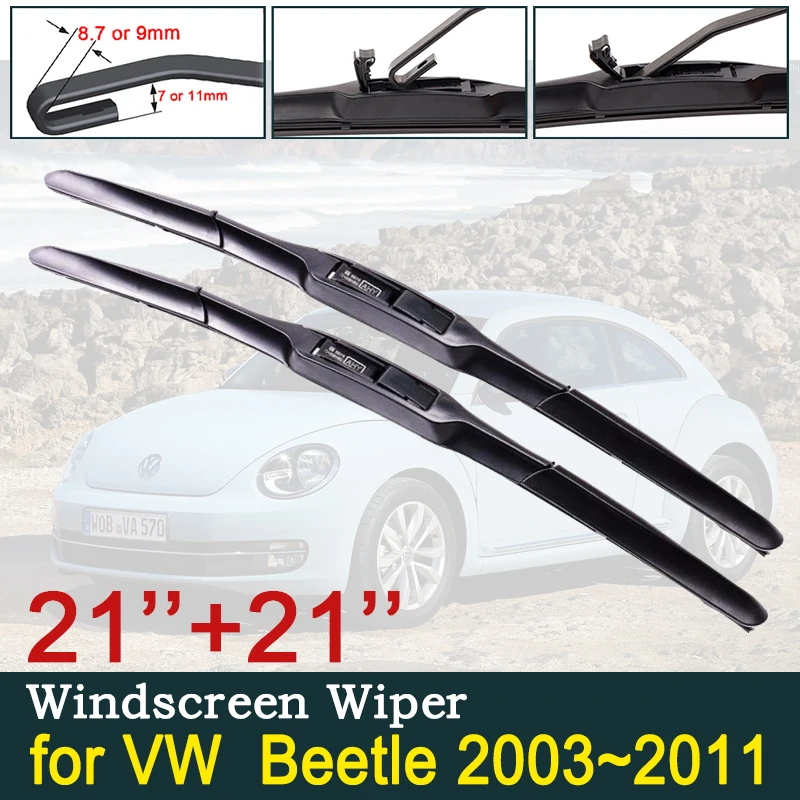 for Volkswagen VW New Beetle 2003~2011 Beetle A5 Car Wiper Front Windscreen Windshield Wipers Blade 2004 2005 Car Accessories