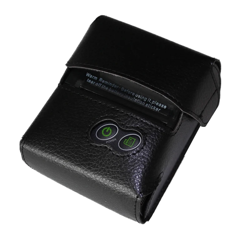 printer-case Термопринтер bluetooth чековый ios android windows pos мини Карманный USB термопринтер - Цвет: printer-case