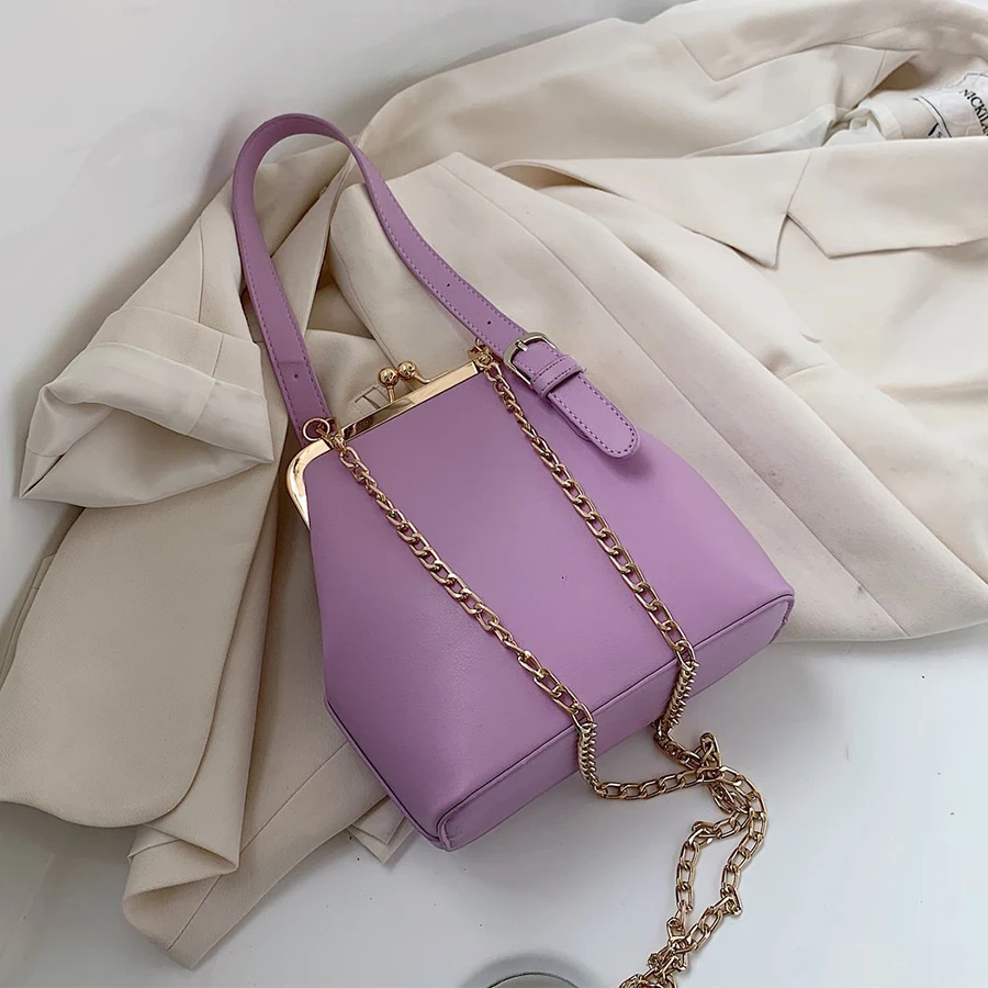 

Сумка на плечо Handbgas Женская, сумочка кросс-боди из экокожи с цепочкой, роскошный дизайн, модный мессенджер, тоут, 2021