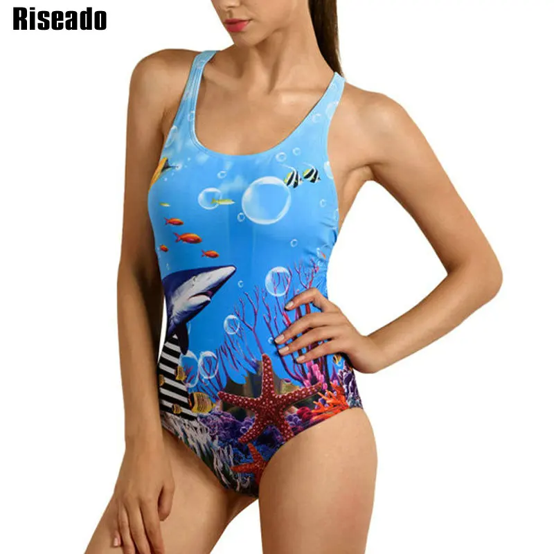 Riseado Sport 2021 Цельный купальник конкурентоспособные купальники женский купальный