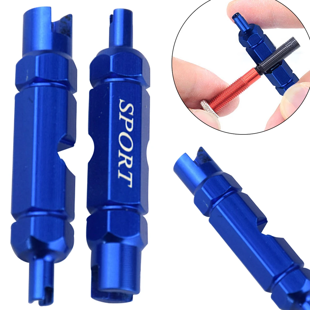 

1pair/pack Aluminium Alloy Cars Multifunction DIY Compact Extension Rod Auto Accessories Hexagonal Core Tool Tire Repair