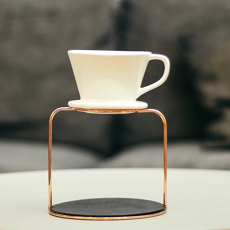 Креативные многоразовые зеркальные капельницы для кофе геометрические