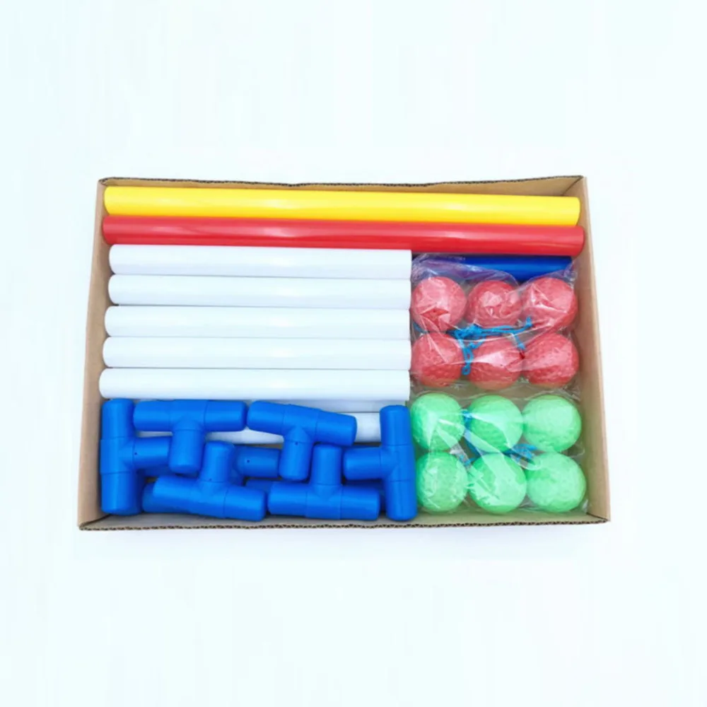 

1 Set Simple Ladder Toss Game Toss Game Playing Frame and Kit for Indoor Outdoor Kids Fun