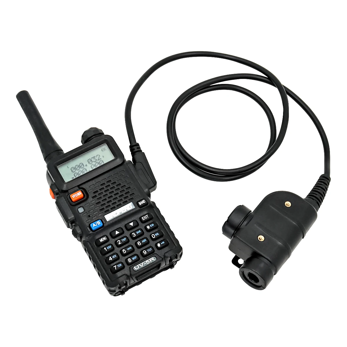 Silynx PTT Airsoft Shooting Tactical Headset Military Headset Adapter U94 PTT for Hunting Noise Reduction Shooting Headphone