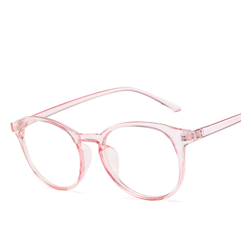 Новые модные женские очки оправа для мужчин очков винтажные круглые прозрачные