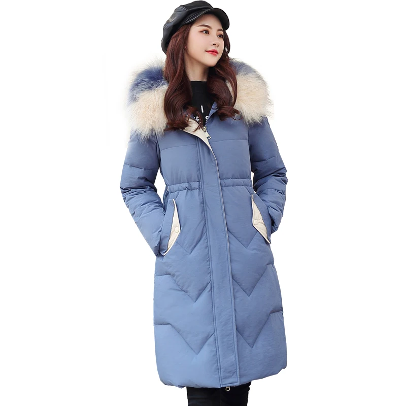 

Brand Parker cotton clothing women's medium long 2020 new thick down cotton coat jacket women's winter loose jacket coats tide