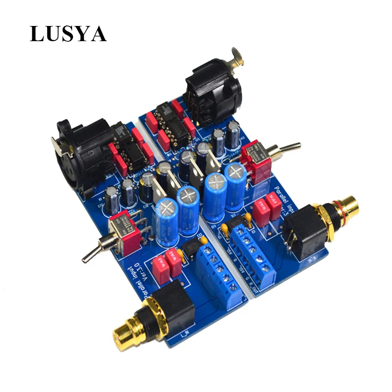 Lusya SSM2141 сбалансированный XLR сигнал к несбалансированному RCA одноконцевой
