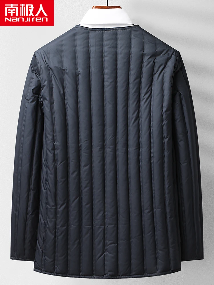 Men's Lightweight down Liner Winter Men's Inner down Underwear Middle-Aged and Old Father Clothes down Jacket