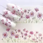 Наклейки для ногтей, несколько дизайнов, нетоксичные наклейки в рождественском стиле, зимние украшения для ногтей для салона