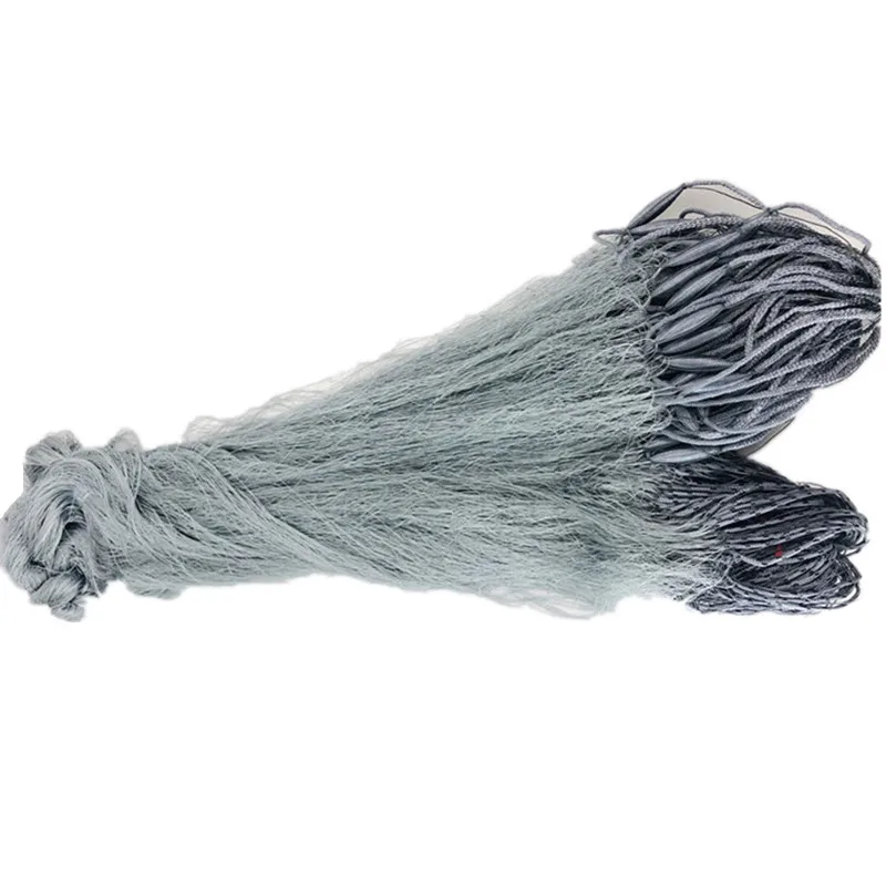 Позолоченная рыболовная сеть нейлоновая многонитевая жаберная инструмент для