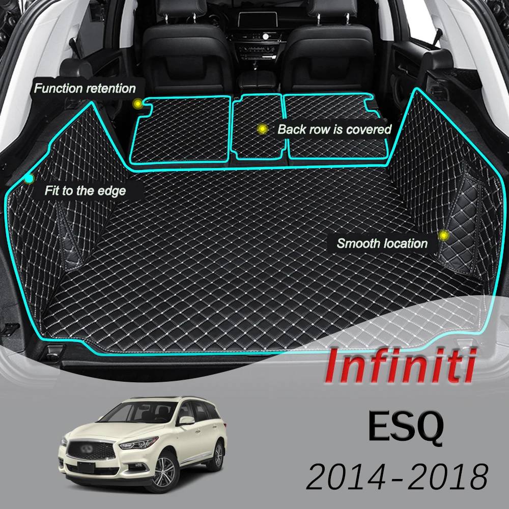 

Кожаный коврик для багажника Infiniti ESQ 2014 2015 2016 2017 2018