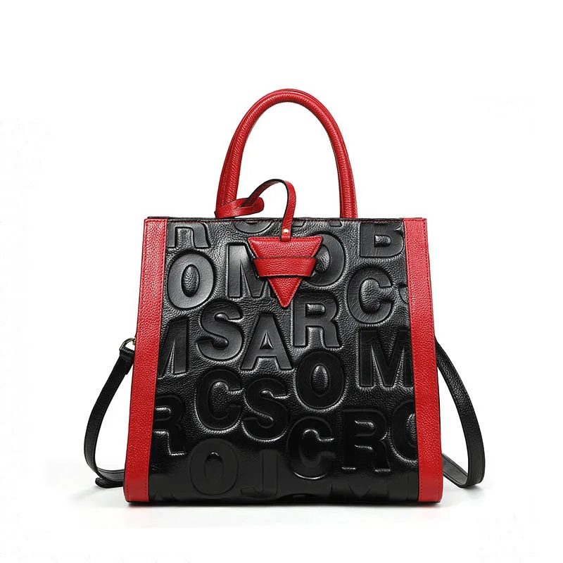 

SUWERER 2020 New Women Genuine Leather bag fashion cowhide bag Luxury Women famous brand tote bag women leather shoulder bag