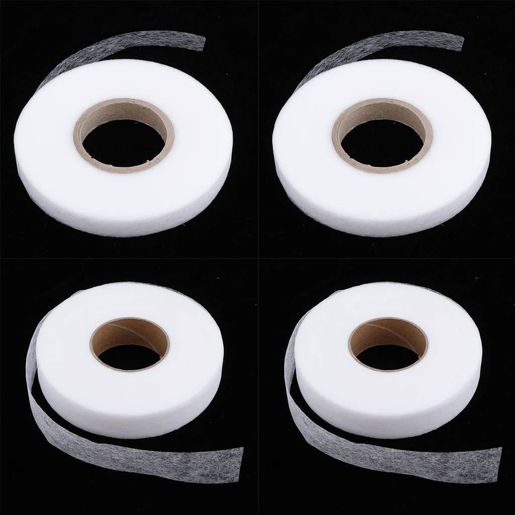 Клейкая лента 90 ярдов фиксирующий материал для утюга и шитья белые аксессуары
