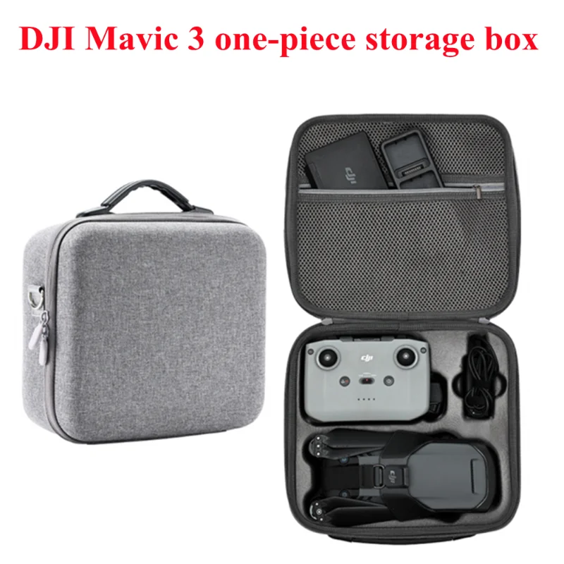 

DJI Mavic 3 Storage Box One-piece Smooth Flying Suit Storage Shoulder Bag Portable Carrying Case for Mavic 3 Accessories