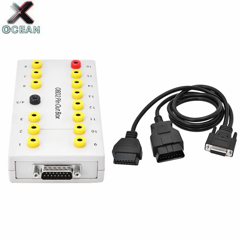 Профессиональный диагностический штырьковый выключатель OBD2 разъем для всех