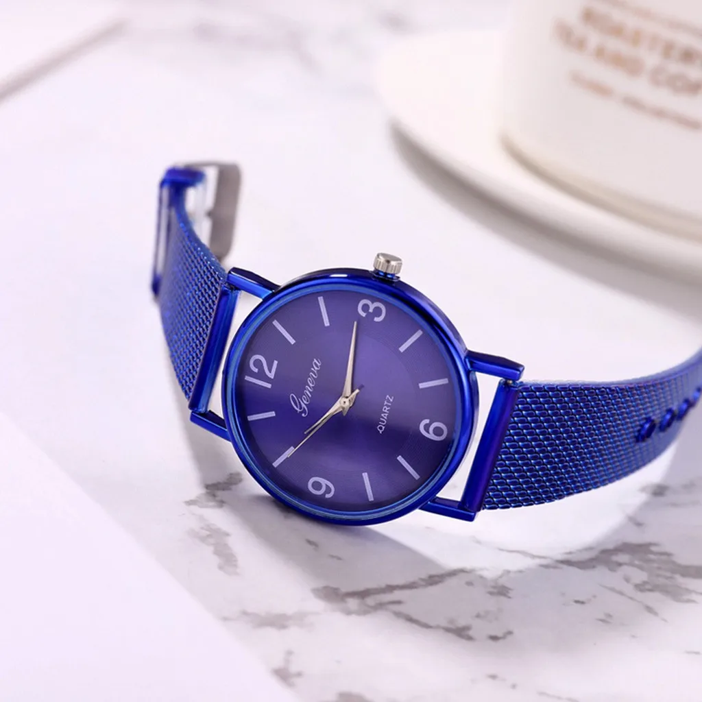Женские часы relojes de mujer relogio наручные женские легкие кварцевые пластиковые ПВХ