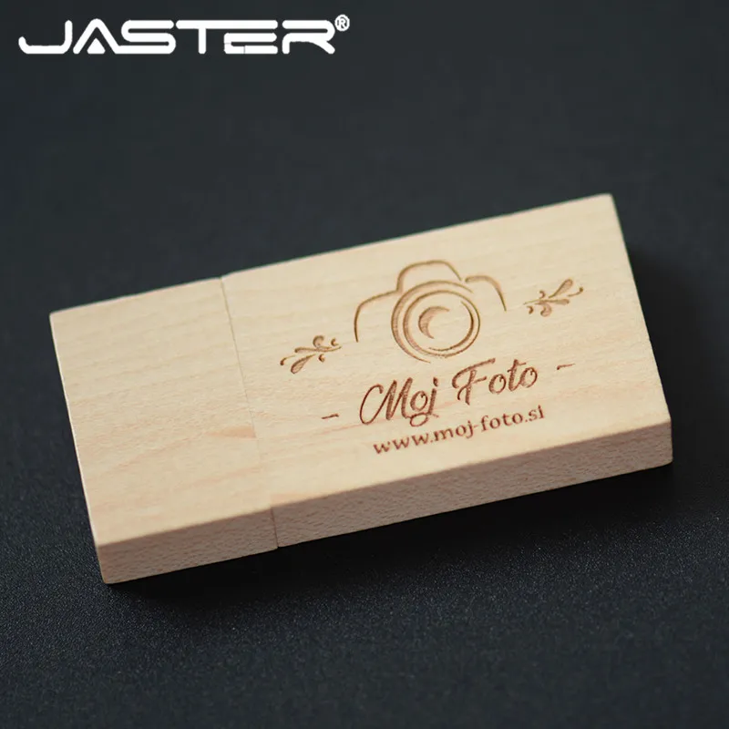 JASTER деревянный блок USB флеш-накопитель Красная деревянная Флешка 4 ГБ 8 ГБ 16 ГБ 32 ГБ флеш-накопитель карта памяти U диск Подарок USB 3,0
