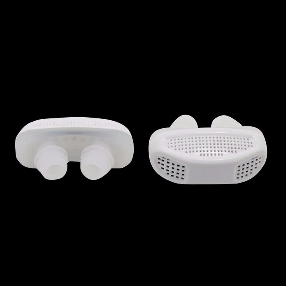 2 in 1 Health Anti Snoring & Air Purifier Relieve Nasal Congestion Snoring Devices Ventilation Anti-snoring Nose Clip