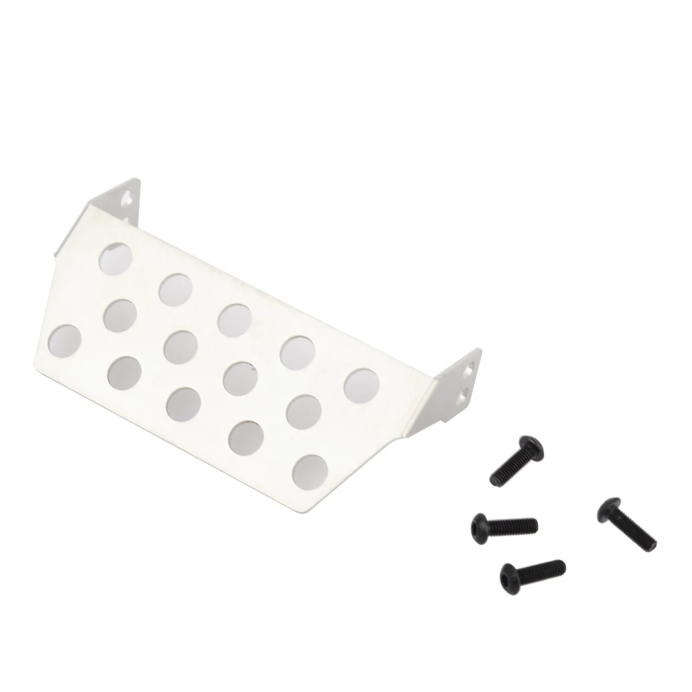 Rc Car Parts Stainless Steel FrontBumper Lower Chassis protective skid plate car Suitable forTRX4 TRX-4 T4Traxxas | Игрушки и хобби