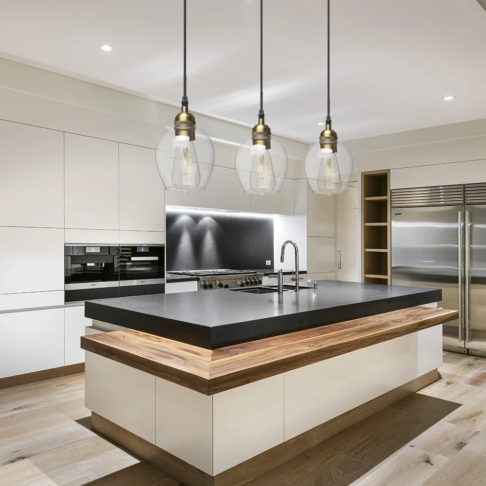 PERMO 7.9&quot стеклянный шар подвесные светильники ретро современные рождественские