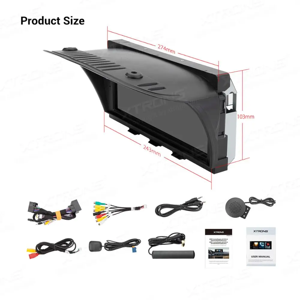 XTRONS 8 ''Android 10 0 оригинальный радио CD плеер GPS для BMW 3 серии E90 E91 E92 E93 2009 2012 CIC 5 E60 E61