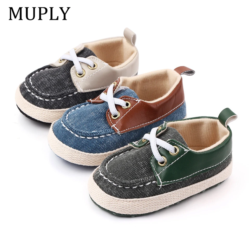 

2020 First Walkers Infant Newborn Baby Boy Girl Soft Sole Cotton Anti-slip Shoes Sneaker Prewalker Patchwork Shoes 0-18M