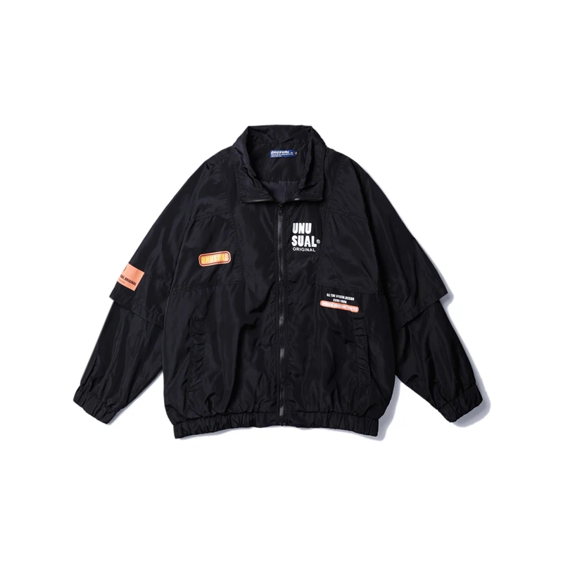 Винтажные уличные мужские тренерские куртки пальто ветровка Harajuku хип хоп