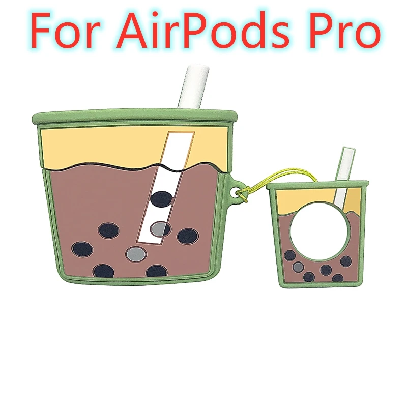 For AirPods Pro 3D милый чехол для наушников для Apple AirPods 1 2 3 Pro, силиконовый чехол Airpods3, защитный чехол, аксессуары - Цвет: For AirPods Pro