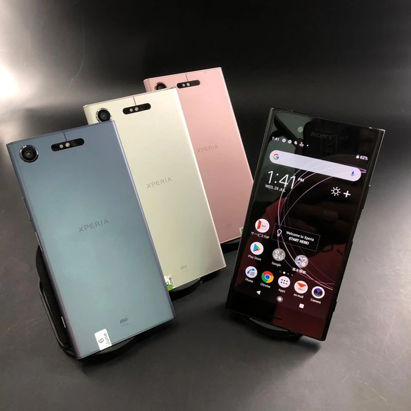 unlocked sony xperia xz1 g8342 g8341 2sim1sim nfc mobile phone 5 2 4gb ram 64gb rom octa core 19mp 4g lte android smartphone free global shipping