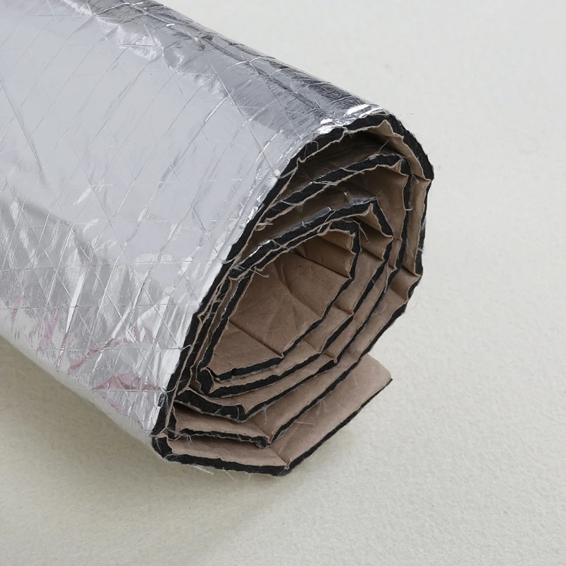

140x100cm Car Hood Engine Firewall Heat Mat Deadener Sound Insulation Deadening Material JUN-6C
