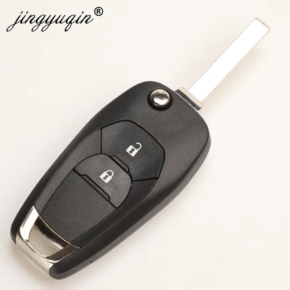 Фото Брелок jingyuqin Flip 2/3/4BT 433 МГц ID46 PCF7941E для дистанционного автомобильного ключа для Chevrolet Колорадо Cruze Trailblazer Onix Tracker Onix RS №4