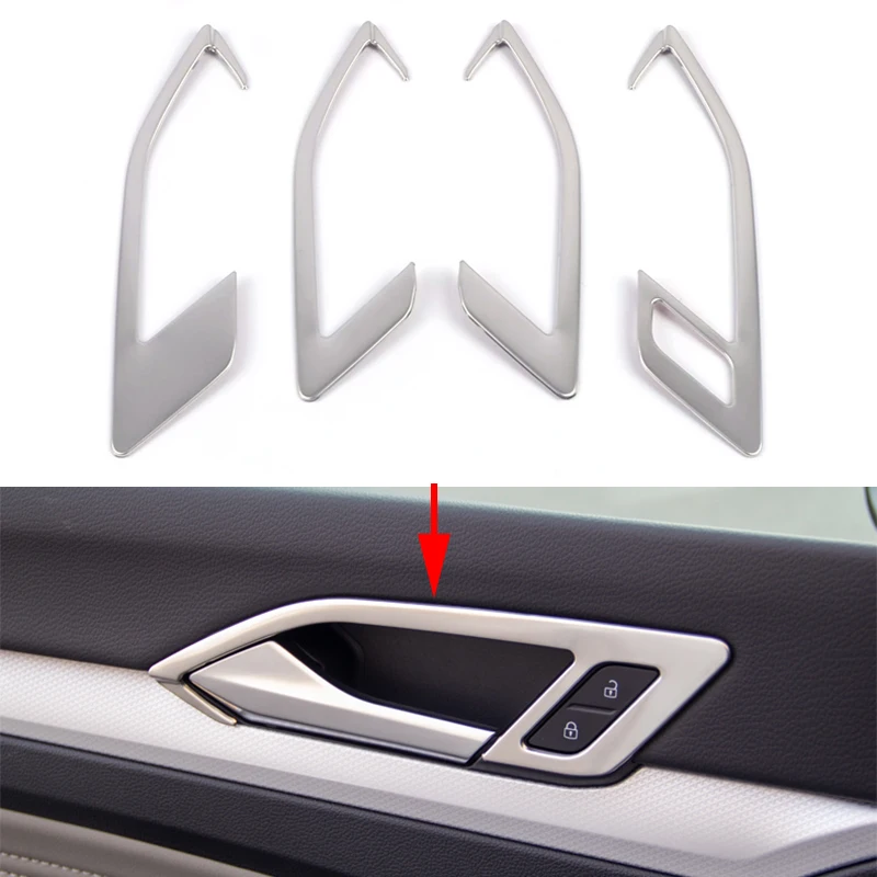 Стайлинг автомобиля для VW GOLG 8 MK8 R внутренняя дверная ручка протектор стакана