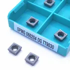 10 шт., карбидные вставки SPMG060204 TT8020 SPMG 050204060204
