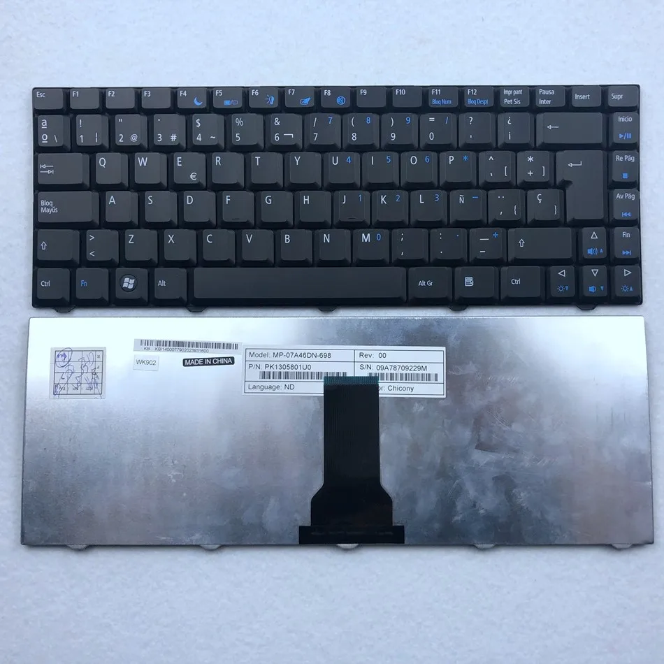 Русская испанская клавиатура для ноутбука Acer Emachines D520 D720 E520 E720 RU|Клавиатуры