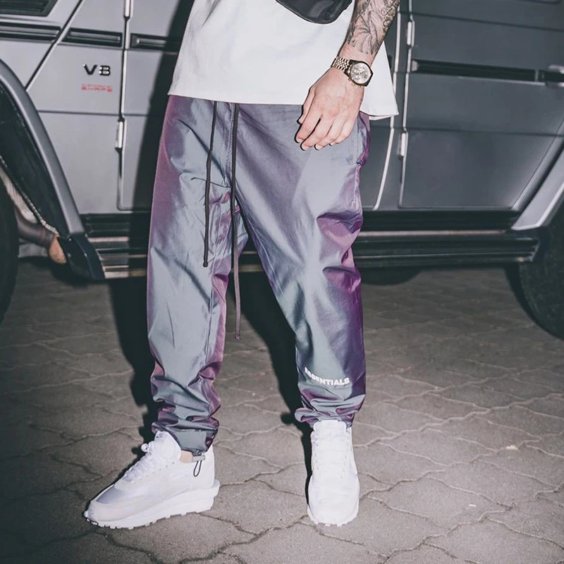 Брюки KANYE WEST для мужчин и женщин ослепительные повседневные штаны в стиле