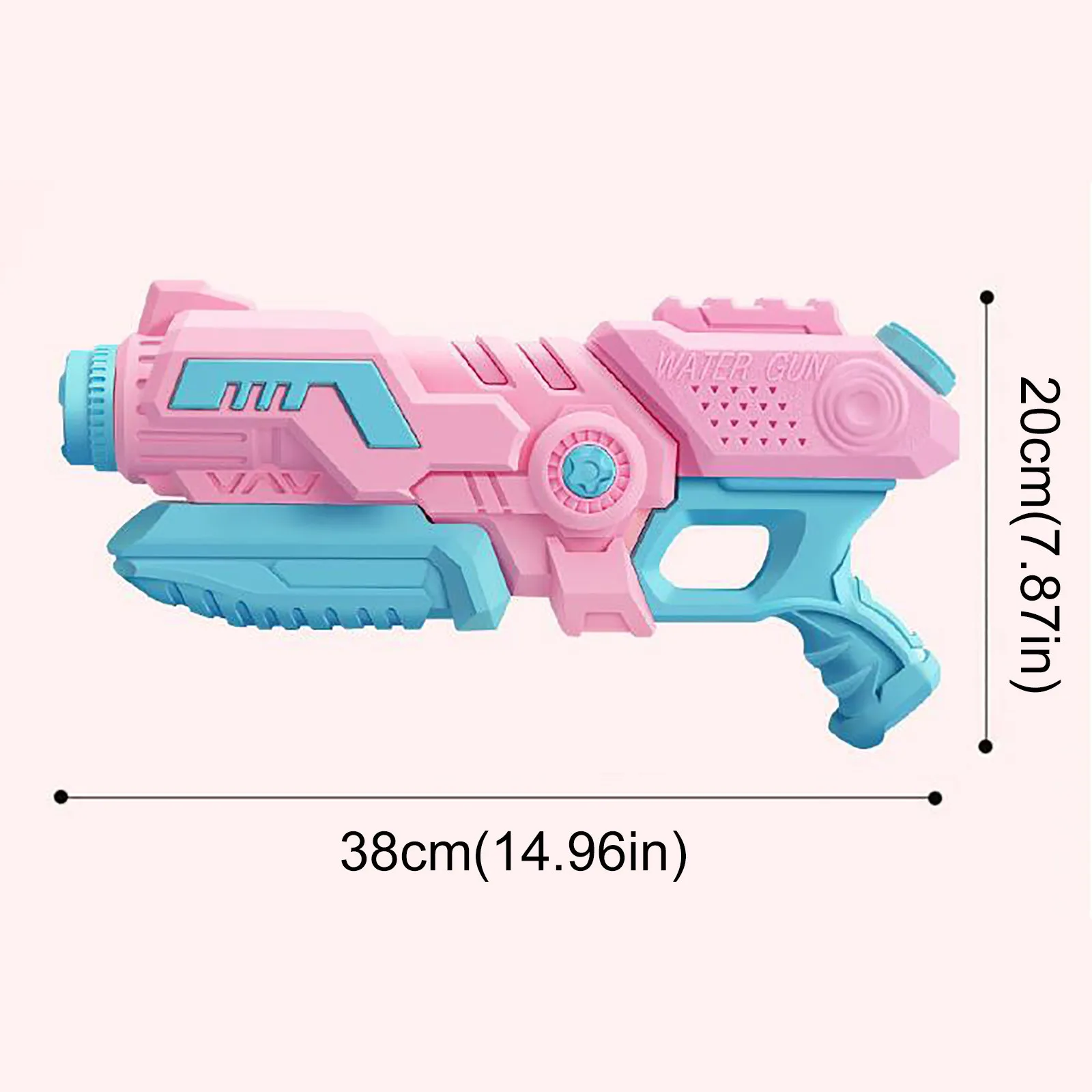 

Water Future Gun Water Absorber Toy Summer Swimming Pool Beach Outdoor Toys Sci-fi Pistol Parent-child Interaction Toy 2021