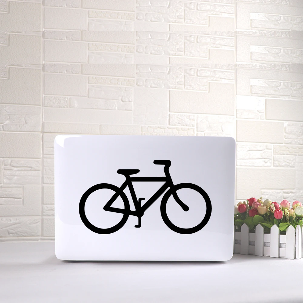 Креативная велосипедная наклейка для ноутбука съемные наклейки macbook ПВХ