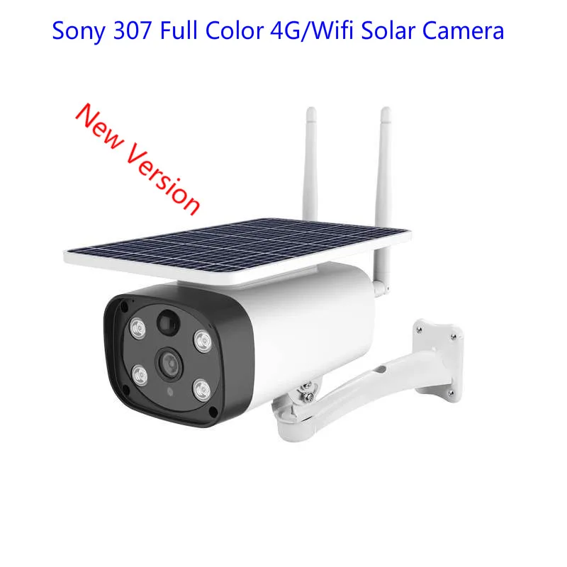 Уличная камера 2 Мп HD 4G Wi Fi на солнечной батарее IP s датчик Sony ИК видение Солнечная