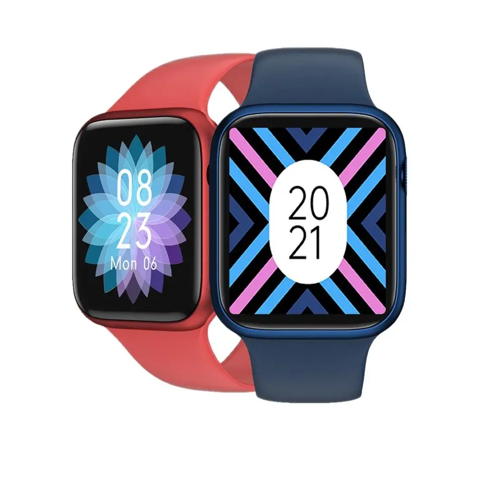 

W98 Plus Smart Watch 1.54 inch Square Screen Bluetooth Call Music IP67 Waterproof Watches Body Temperature Measure Heart PK W98