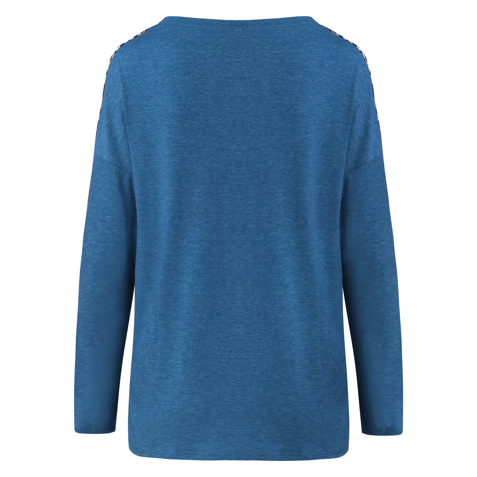

Fashion Leopard Blouse Shirt Sexy Hollow Out O-Neck Top Casual Autumn Winter Ladies Female Women Long Sleeve Blusas Pullover