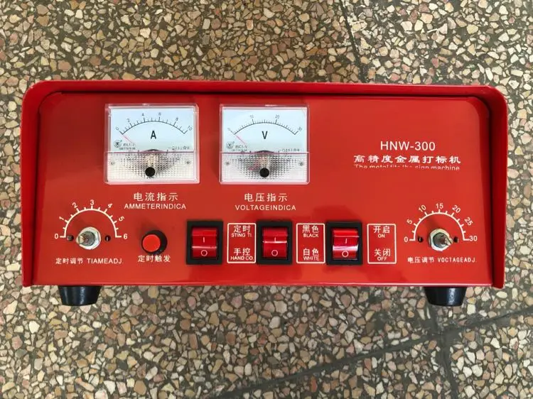 Новый электрохимический травления машина маркировка шаблон на металлической