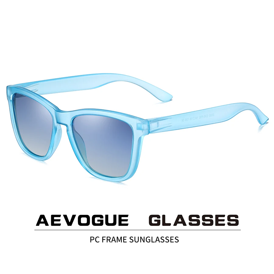 

AEVOGUE New Men Retro Fashion Polarized Sunglasses Woman Gradient Lens Driving Glasses Brand Design UV400 AE0811