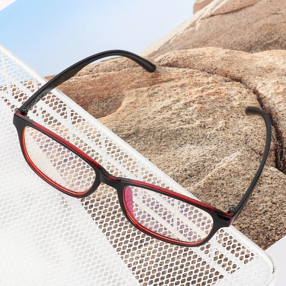 Модная женская оправа для очков Мужская черная винтажные Квадратные прозрачные