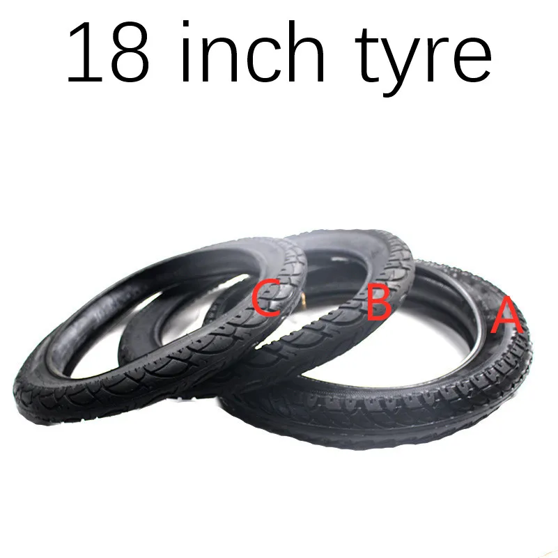 Новая 18x3,0, 18x2,50, 18x2,125 многостильная 18 дюймовая внутренняя шина и внешняя шина подходит для многих газовых электрических скутеров и электронных велосипедов