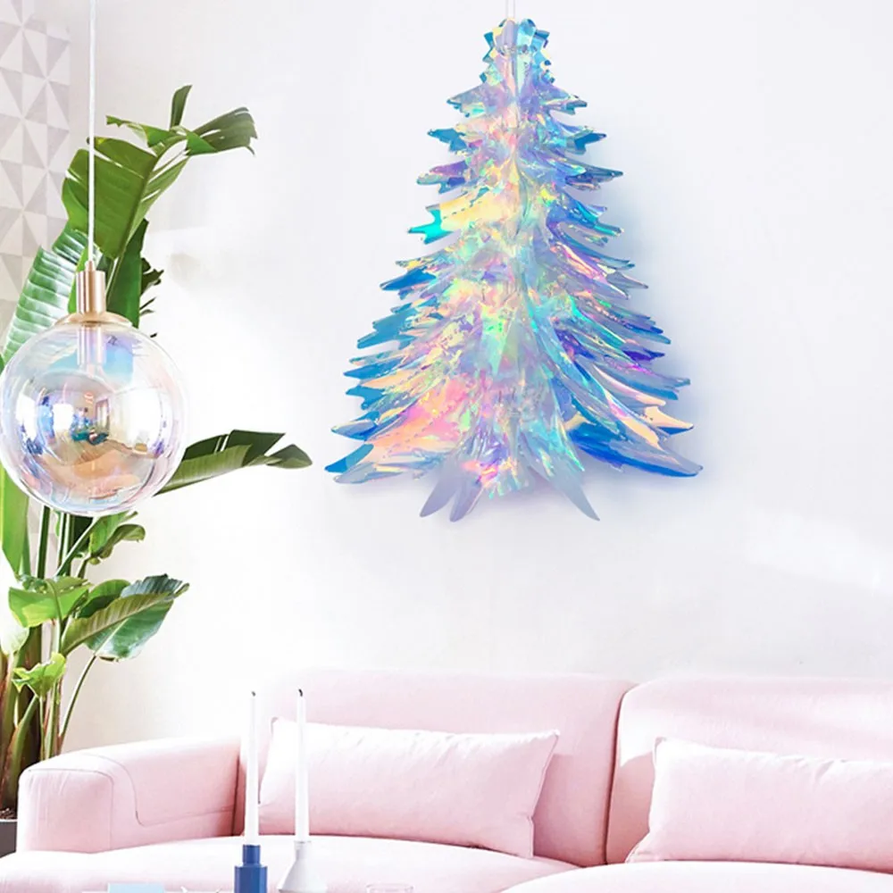 1 шт. обесцвечивающаяся Рождественская елка украшение для дома рождественская