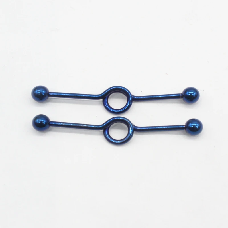 Высокое качество 2 шт. супер длинные из нержавеющей стали наконечники язычки