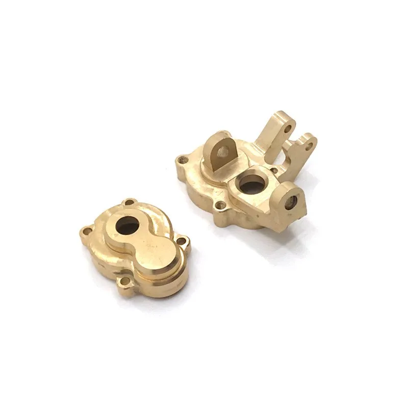 

Easy to Control YK4102 4103 4082 RC Climbing RC Car Accessories, a Pair of Metal Upgrade Brass Counterweight Steering Cups